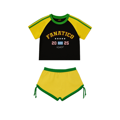 Set "Fanatico" Black/Yellow/Green